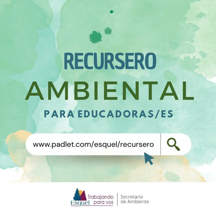 Presentan el Recursero Ambiental: Una nueva herramienta para educadores en Esquel