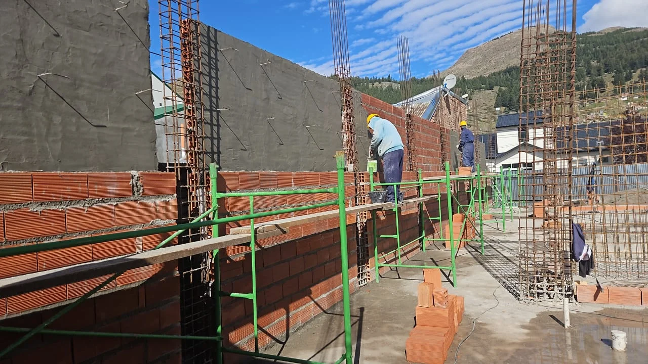 Avanzan las obras de ampliación del Hospital Zonal Esquel