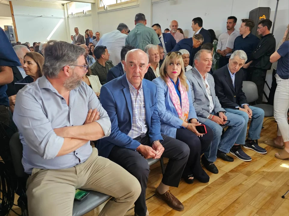 Santiago Igon y Rafael Williams presentes en el acto