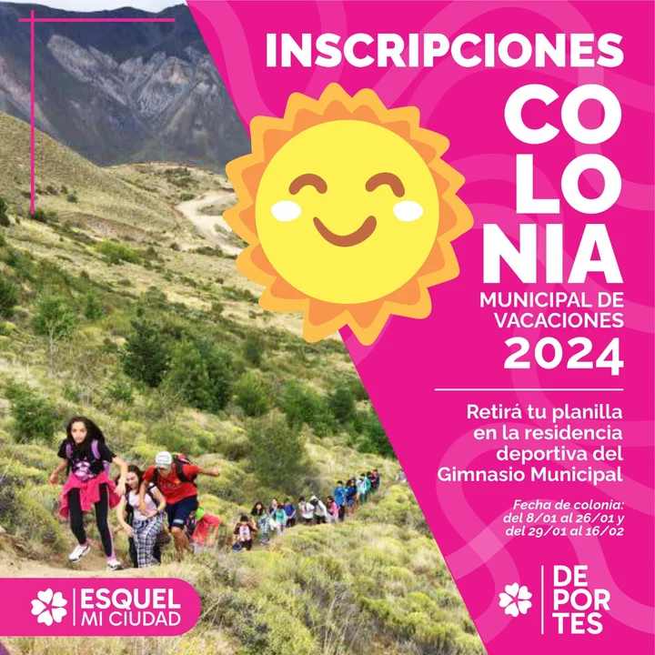Comenzaron las inscripciones para la Colonia de Verano 2024