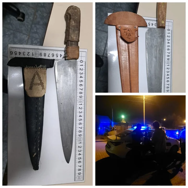 Detienen a un hombre por portar un cuchillo e intentar pelear en Trevelin