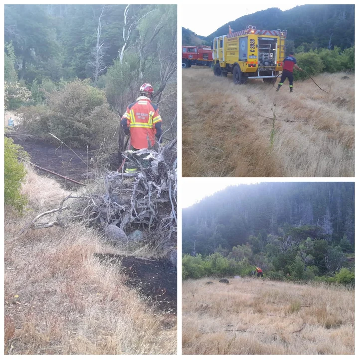 No apagó bien el fuego y provocó un incendio