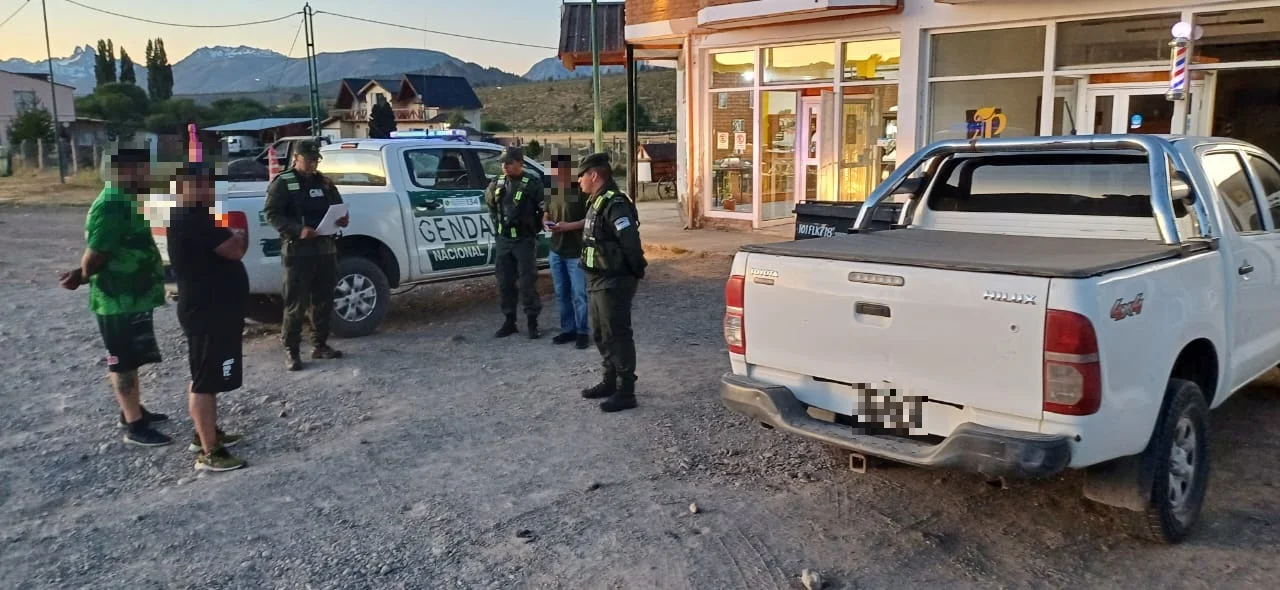 Encontraron en Cholila una camioneta robada a una empresa de Comodoro