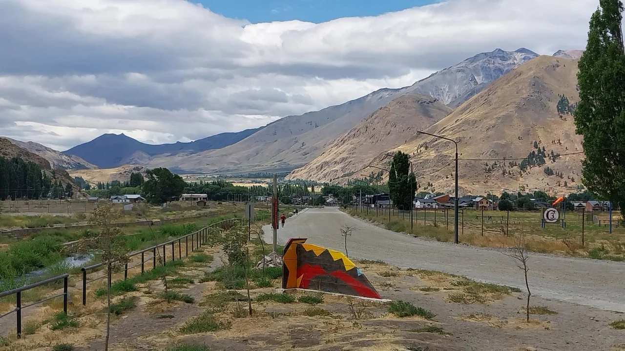 El paseo costero es prioridad dentro del plan de adoquinado en Esquel
