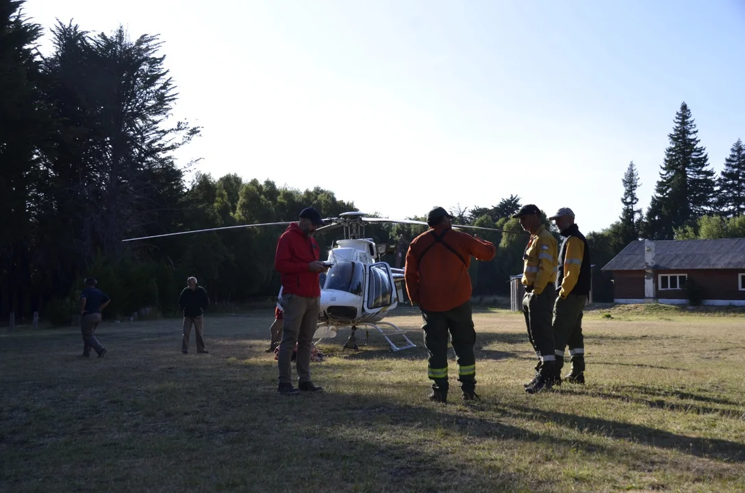 El incendio en Los Alerces y jurisdicción de Chubut sigue activo y ya consumió 3147 hectáreas