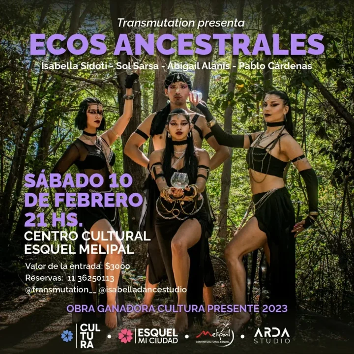 Este sábado se presenta la obra de danza fusión "Ecos Ancestrales"