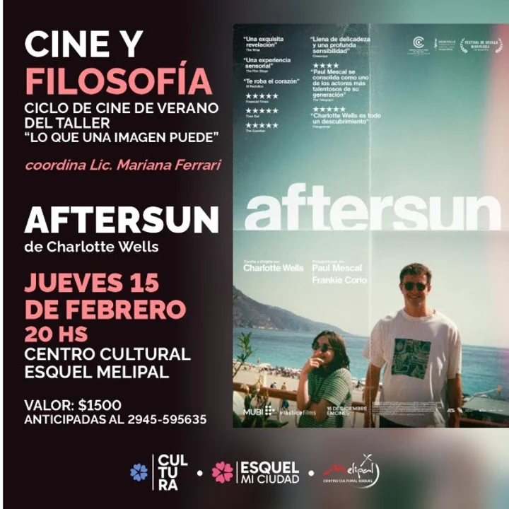 Disfrutá del Ciclo de Cine y Filosofía en el Melipal con la proyección de "Aftersun"