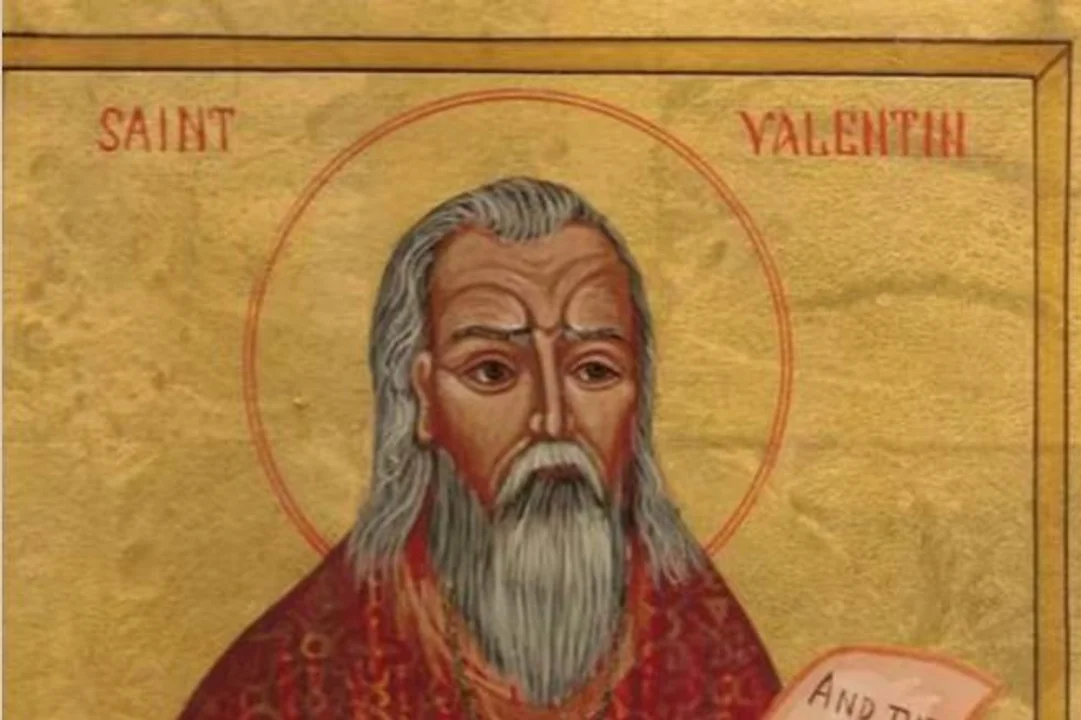 San Valentín, el sacerdote que murió para ayudar a las parejas a unirse.