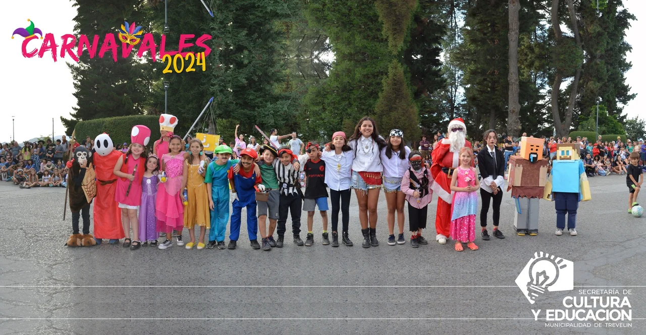 Carnaval a todo ritmo en Trevelin: Color, alegría y música para toda la familia