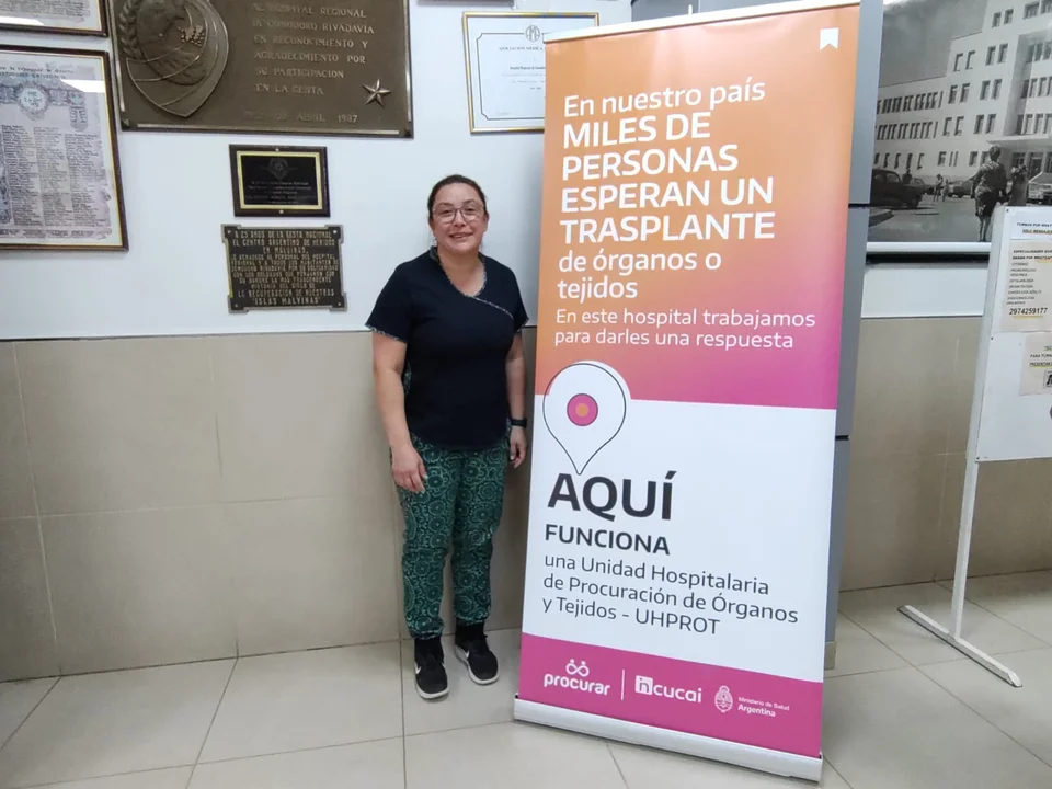 El INCUCAI reconoce a la Provincia por trasplantes realizados en el Hospital Regional de Comodoro