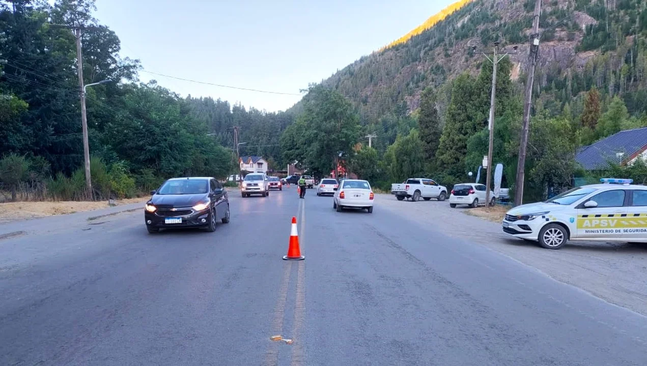 Cinco alcoholemias positivas durante los controles del fin de semana en Esquel
