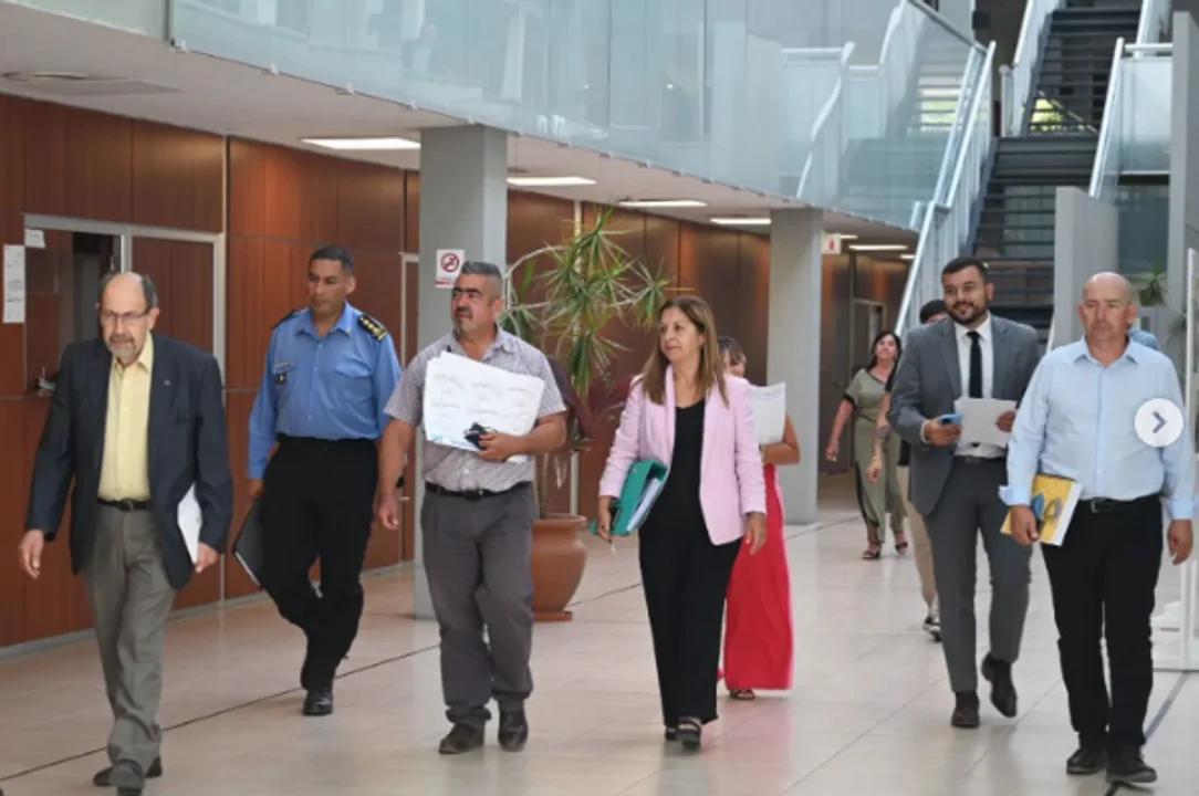 Reunión ampliada con el ministro de Seguridad para avanzar en los proyectos de ley enviados por el Ejecutivo