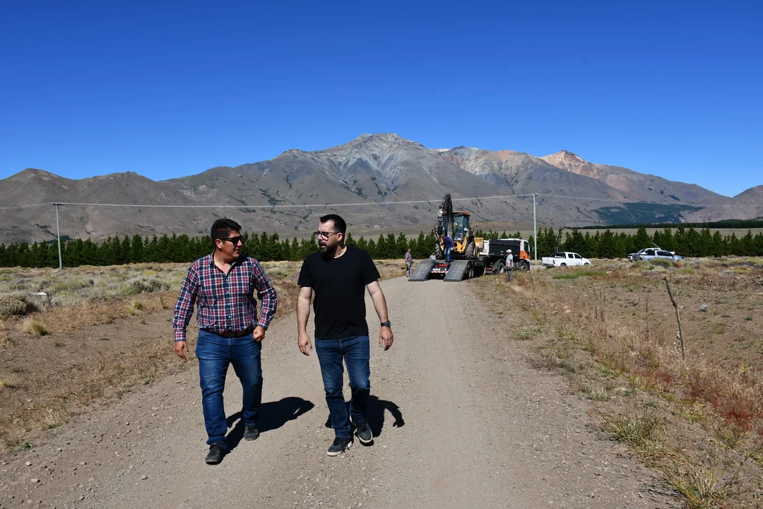 Comenzaron las obras en el Parque Industrial de Esquel