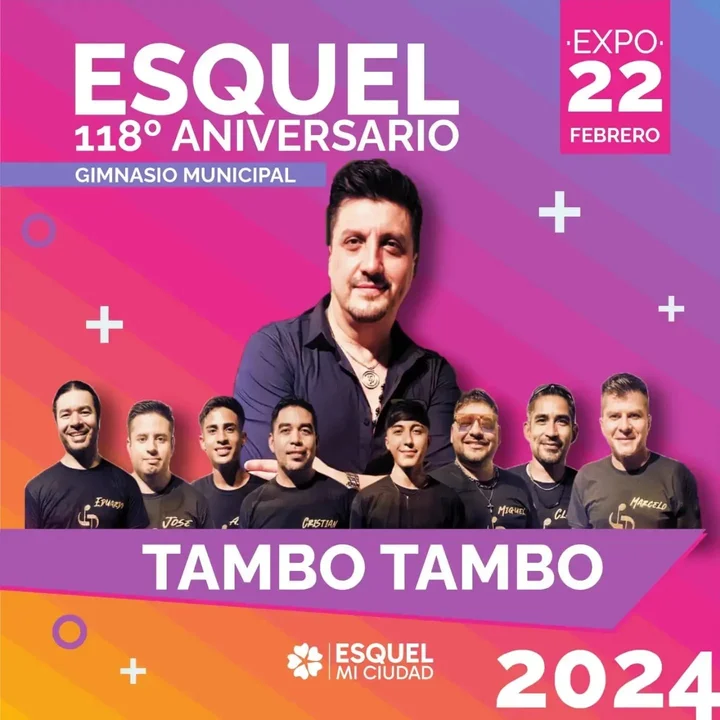 Hoy se vive la segunda jornada de la Expo Esquel con la presentación de Tambó Tambó