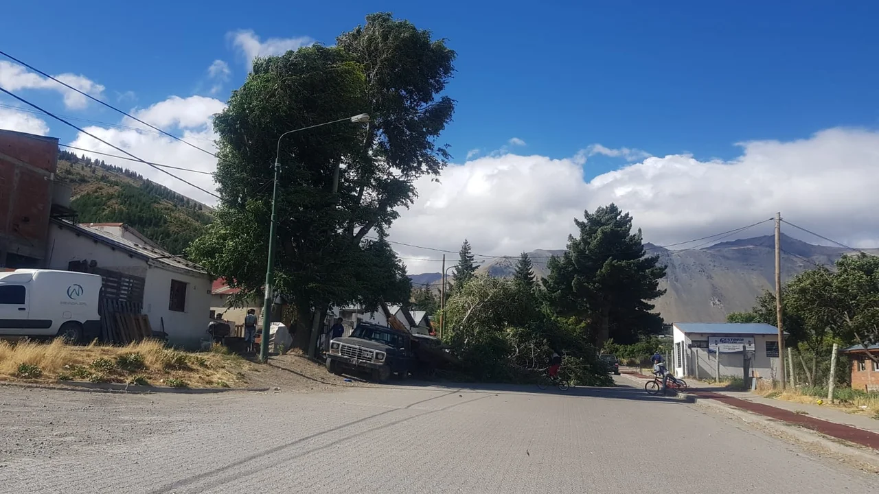 Alerta Amarilla por vientos: impacto en la ciudad de Chubut y recomendaciones de precaución