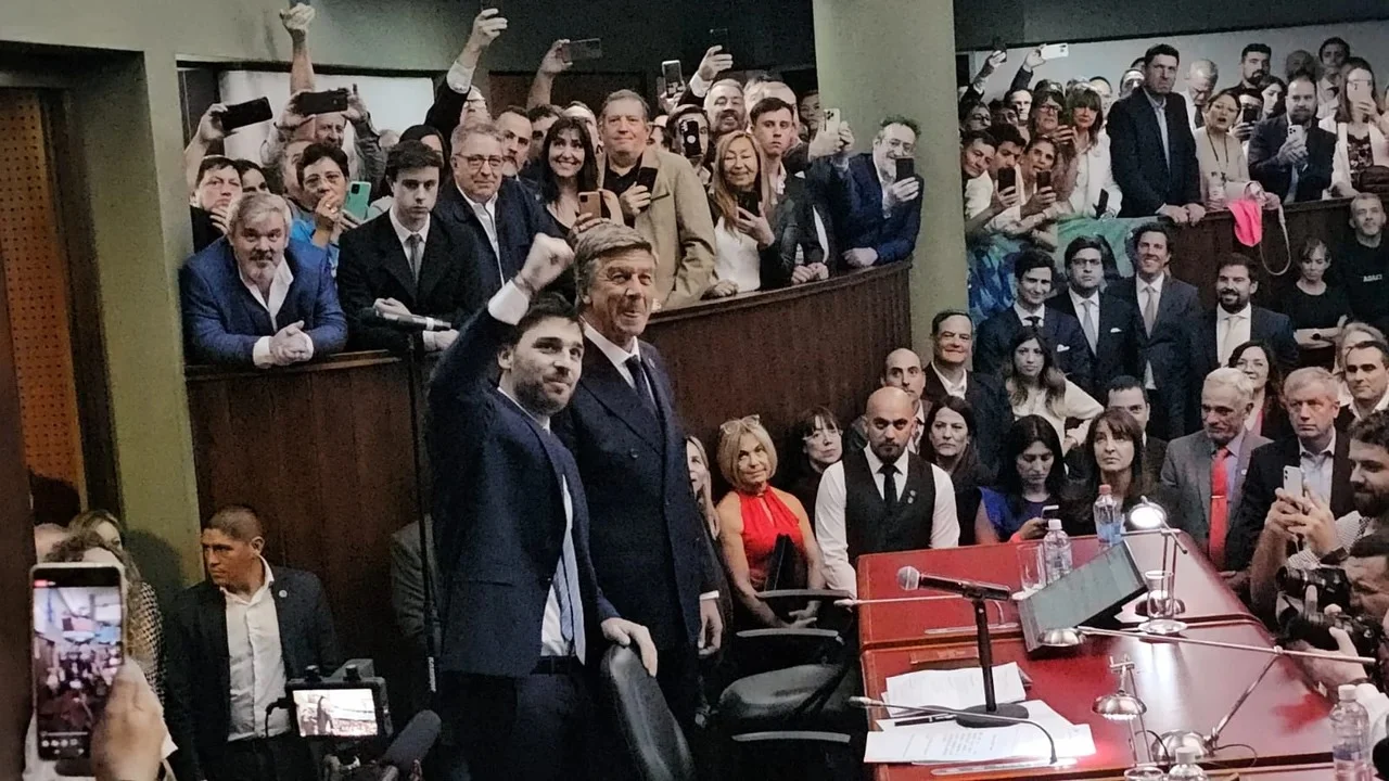 La Legislatura realliza una sesión extraordinaria por el conflicto con el gobierno nacional (Foto de archivo)