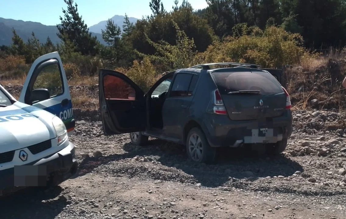 Un vehículo protagonizó otro vuelco en la Ruta 259 entre Chile y Trevelin