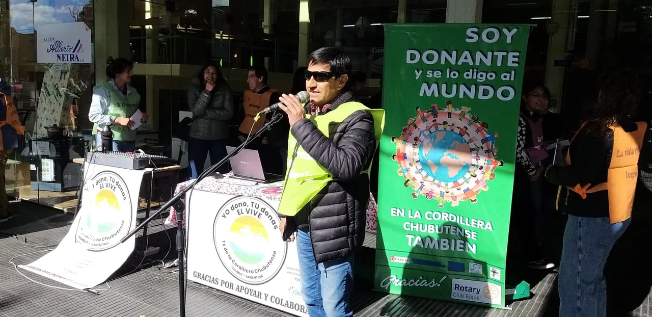 Esquel conmemoró el Día Mundial del Riñón con testimonios de pacientes trasplantados