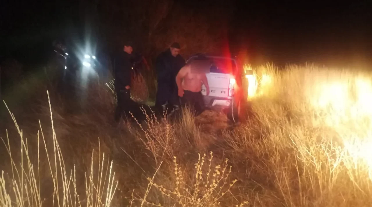 Rescataron a un hombre que cayó al Río Senguer y fue trasladado al hospital con hipotermia (Foto: ADNSUR)