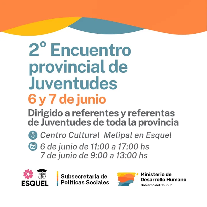 Reflexión y debate: se realiza el 2° Encuentro Provincial de Juventudes en Esquel