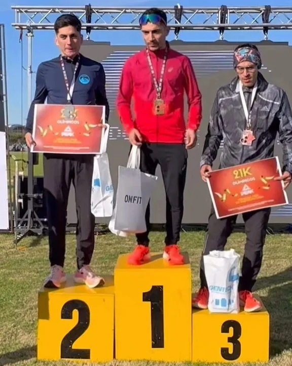 Joaquín Arbe se consagró ganador en los 21K Olímpicos de Buenos Aires 