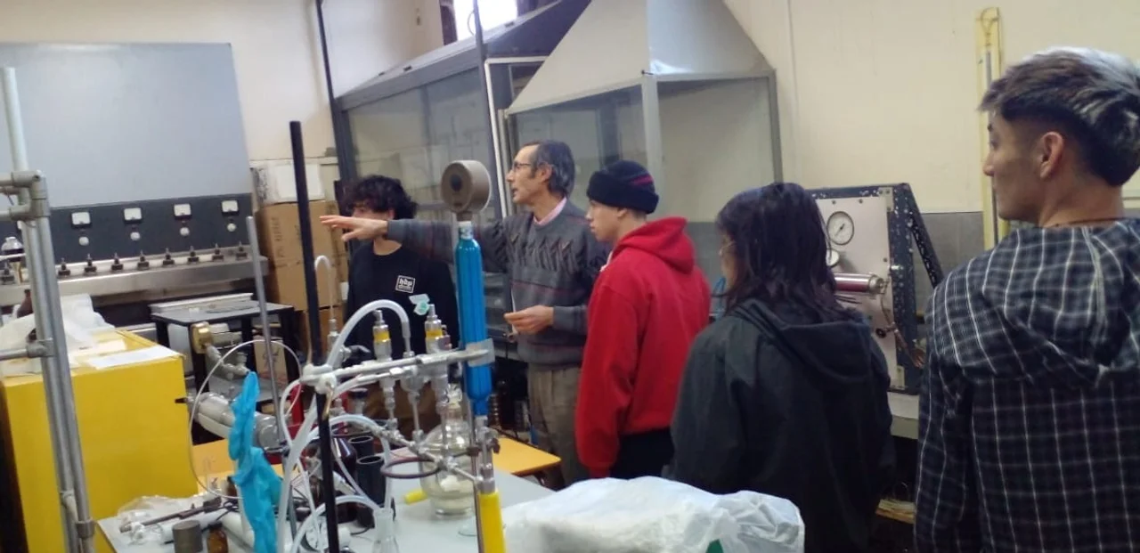 Estudiantes de la escuela Politécnica viajaron a Comodoro para profundizar con la Universidad un interesante proyecto