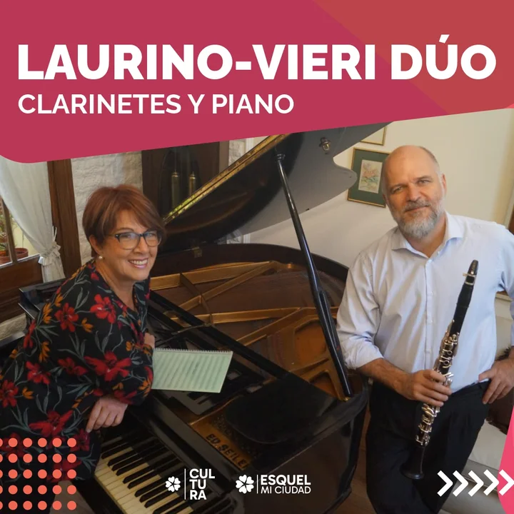 Presentan un recital imperdible de clarinetes y piano en el Auditorio Municipal