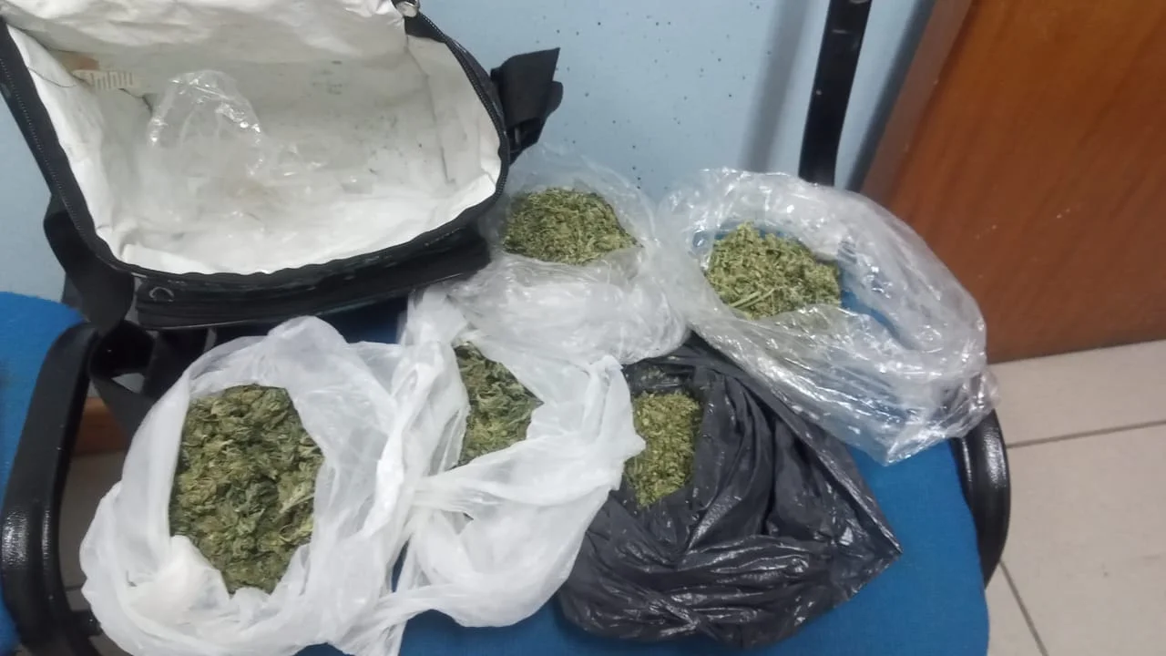 Viajaban con droga fraccionada para la venta y los descubrieron en la Terminal de Ómnibus
