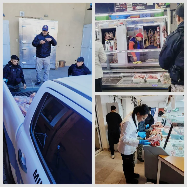 Decomisaron una importante cantidad de carne tras controles en carnicerías de Esquel