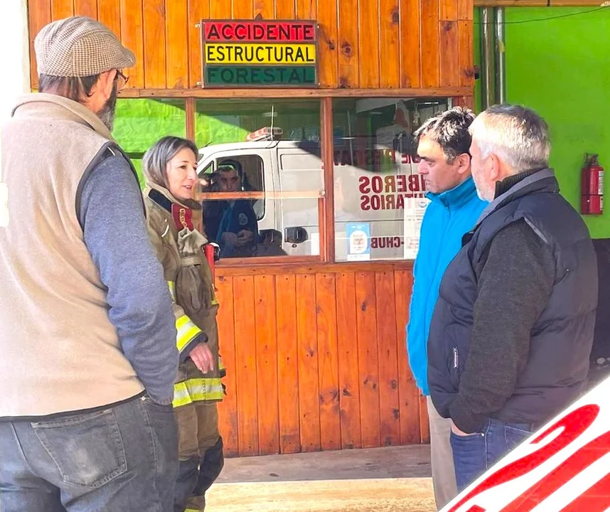 La Subsecretaría de Protección Ciudadana supervisó el "Plan Invernal" en Esquel y la Comarca