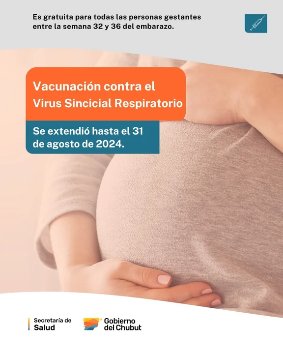 Embarazadas: Últimos días de la campaña de vacunación contra el Virus Sincicial Respiratorio