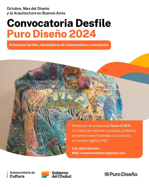 Invitan a artesanos y diseñadores textiles a presentar propuestas para “Puro Diseño 2024”