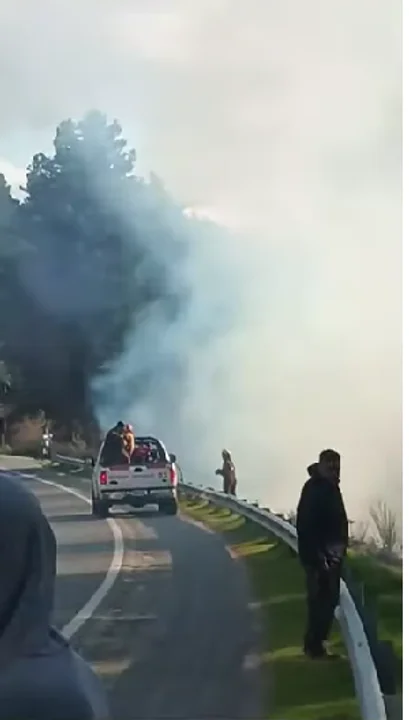 Lograron extinguir el incendio forestal en la zona de Las Golondrinas