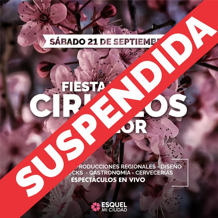Suspenden la Fiesta de los Ciruelos en Flor