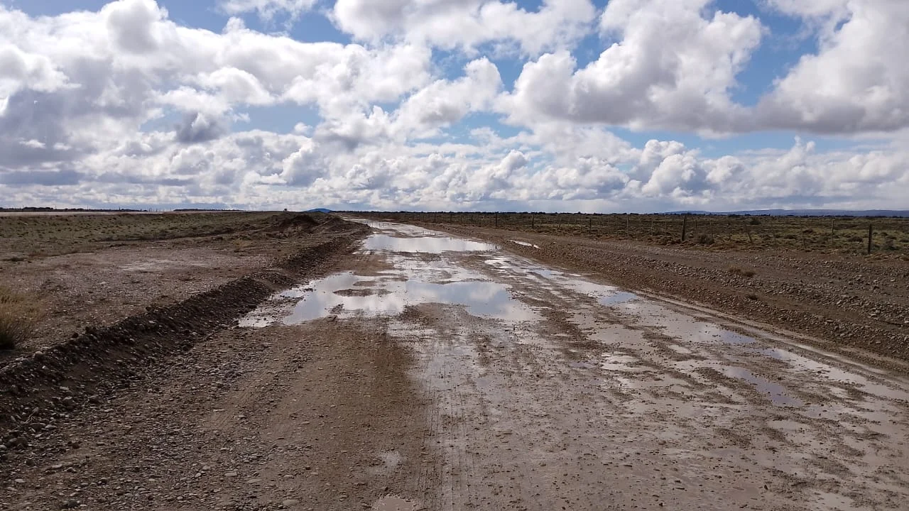 Solicitan transitar con extrema precaución en un desvío de ripio de la Ruta 40