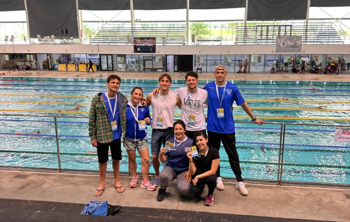 Esquel dice presente en el Sudamericano de Natación Master