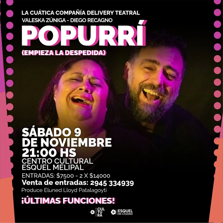 La Cuática Delivery Teatral se despide con las últimas funciones de "Popurrí"