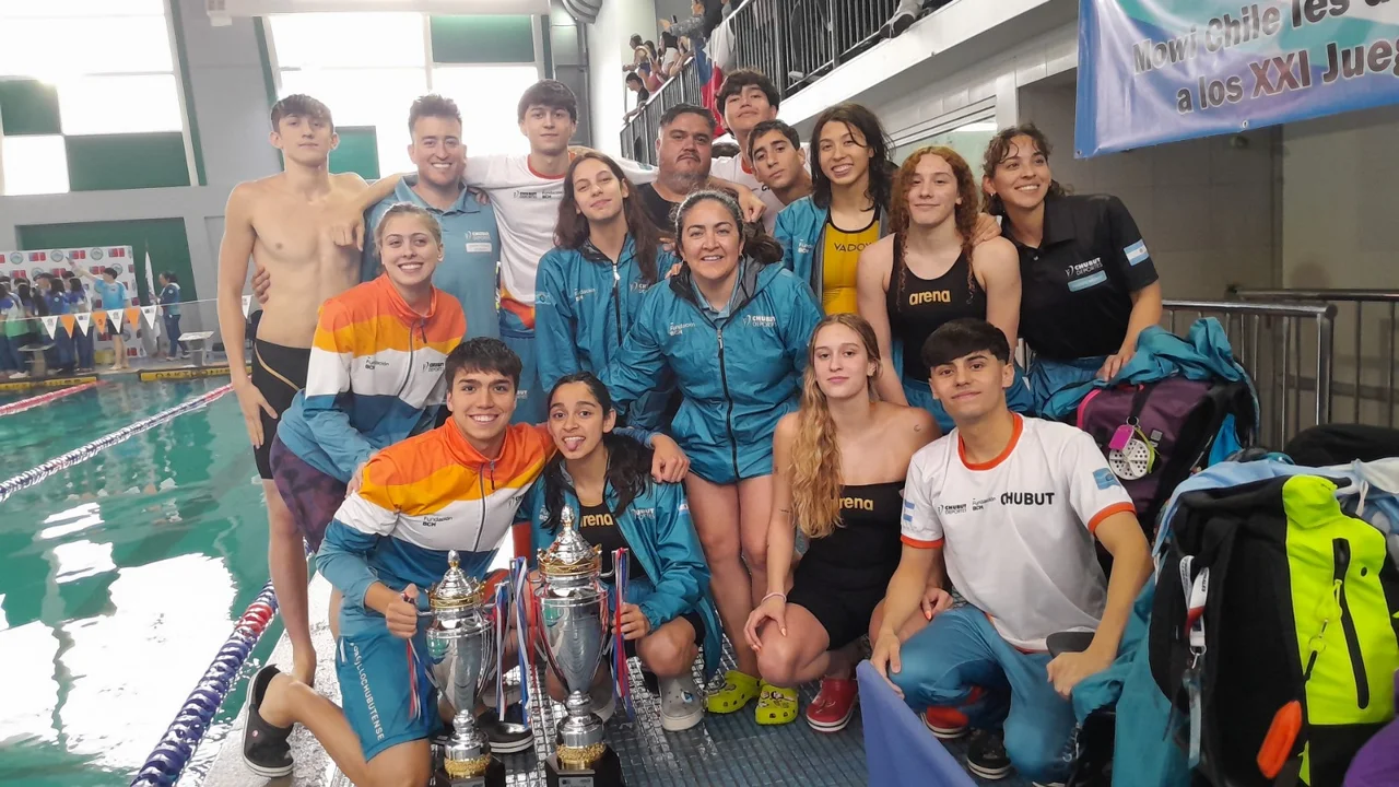 Deportistas chubutenses sumaron más medallas en los Juegos de la Araucanía en Chile