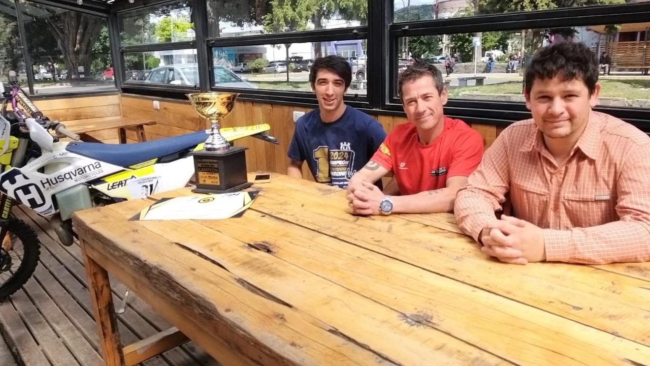 Esquel se prepara para el Enduro Cordillerano con la presencia del bicampeón argentino Giovanni Simeoni