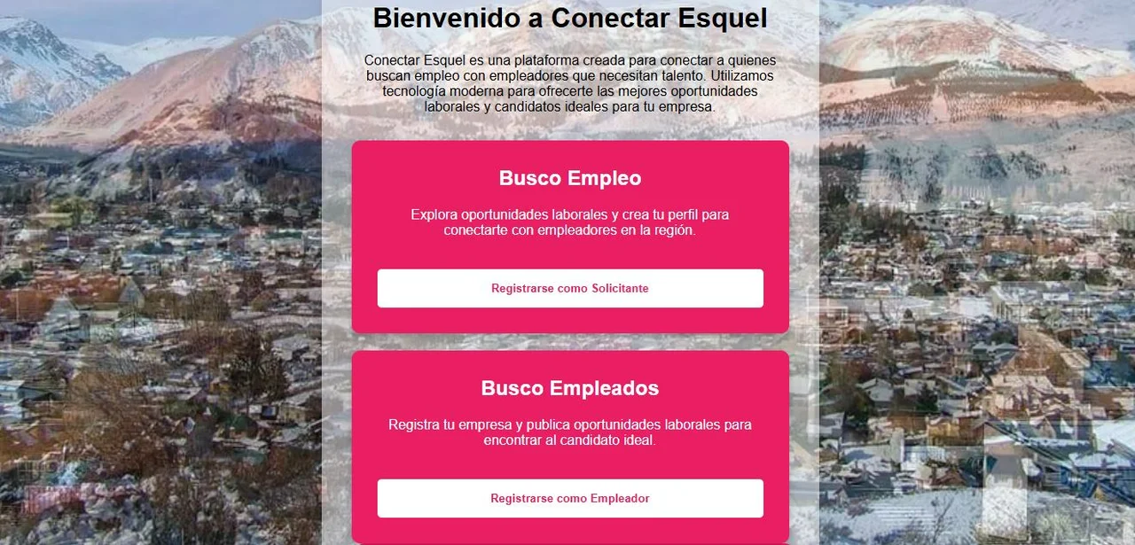 Conectar Esquel, una novedosa plataforma que conecta a quienes buscan trabajo con empleadores