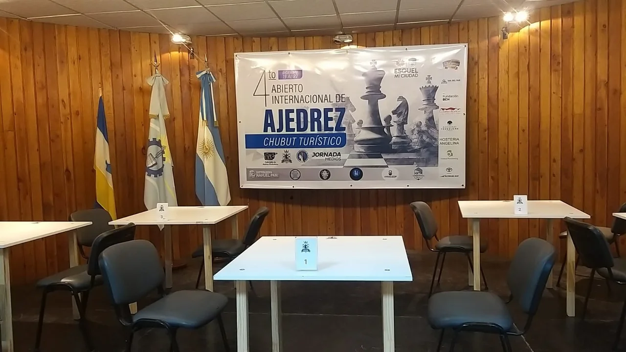 Esquel recibe a 85 ajedrecistas del país en el 4º Abierto Internacional "Chubut Turístico"