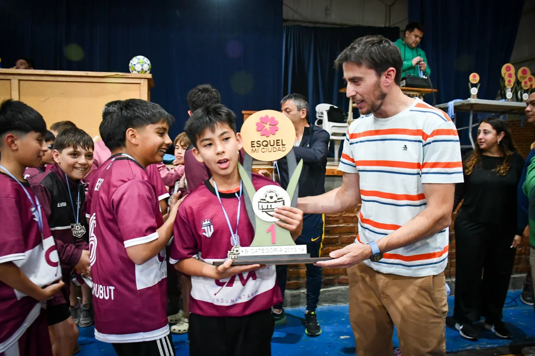 Finalizó la primera edición de la Liga Municipal de Fútbol Infantil