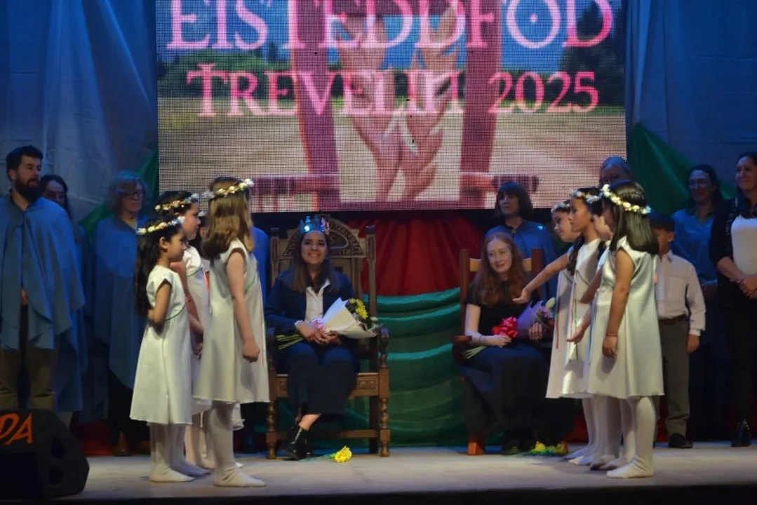 Trevelin celebró el Eisteddfod 2025 con una emotiva ceremonia de coronación