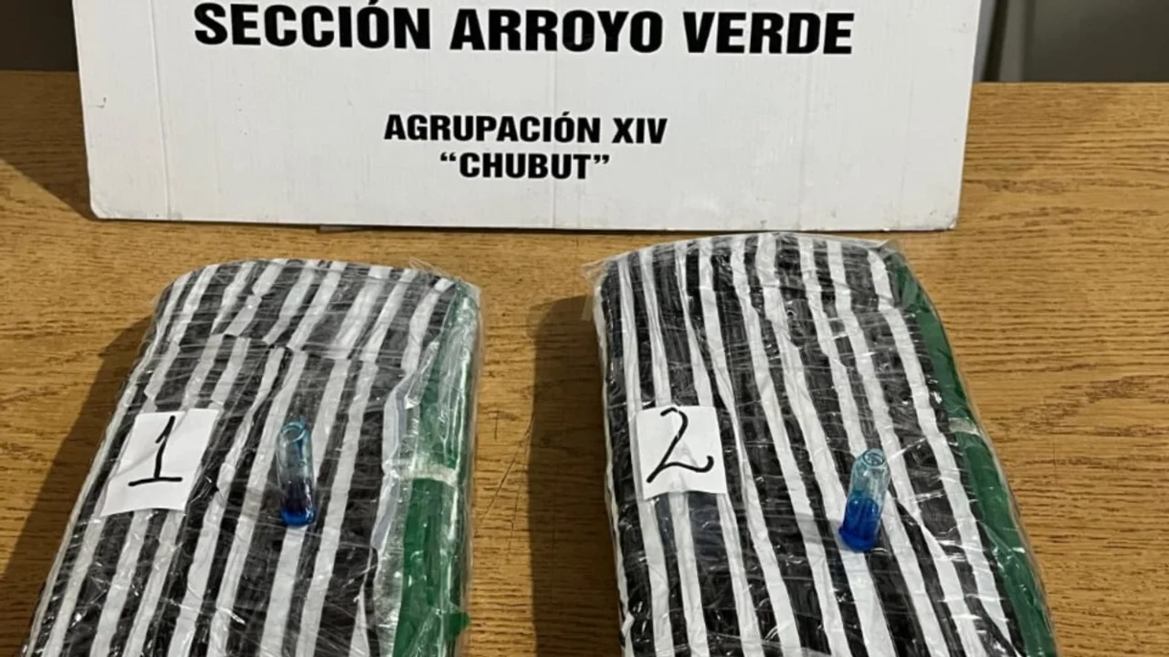 Detectaron más de dos kilos de cocaína en un colectivo en la Ruta 3